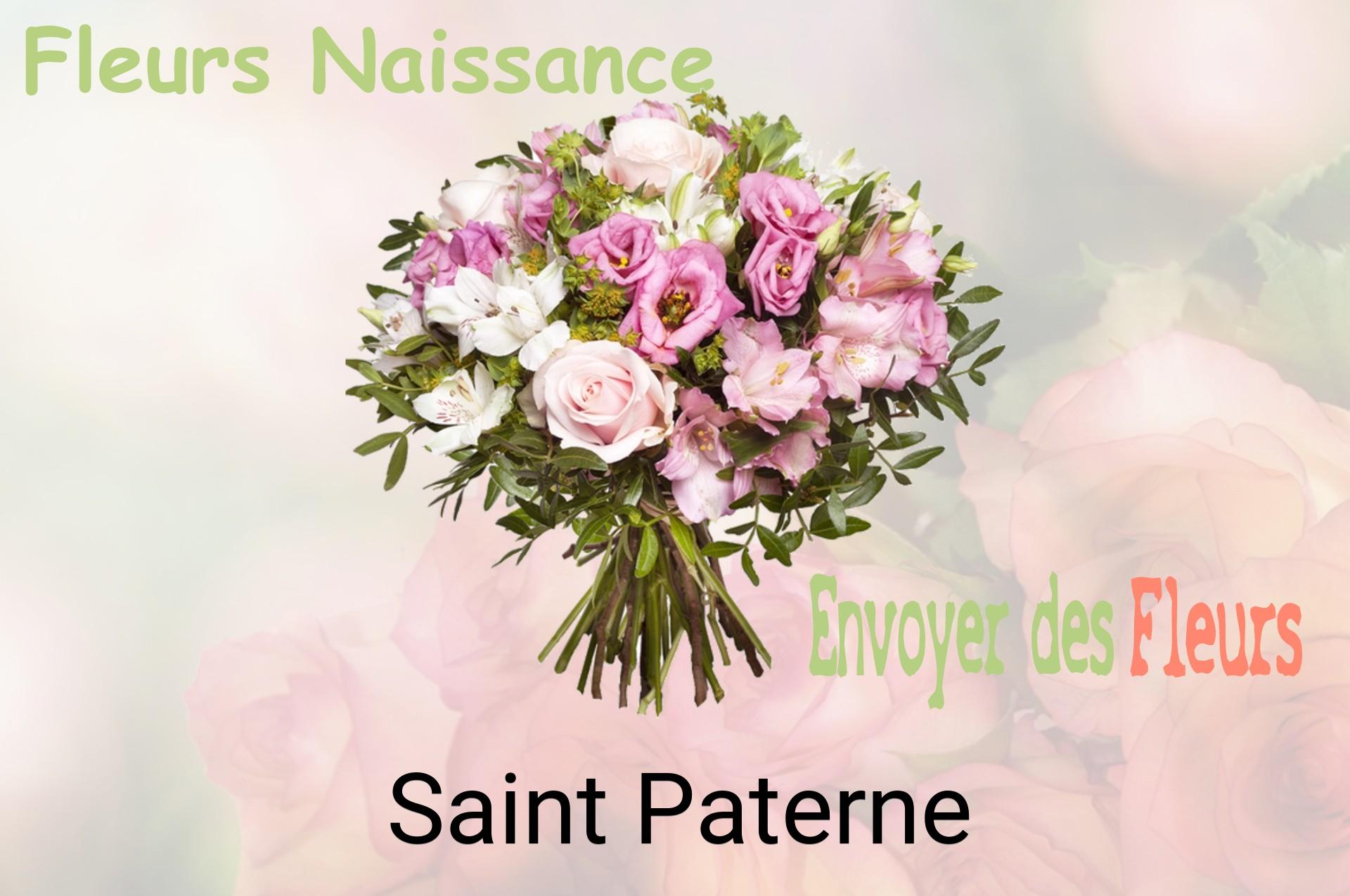 Bouquet de fleurs de naissance livré à Saint-Paterne